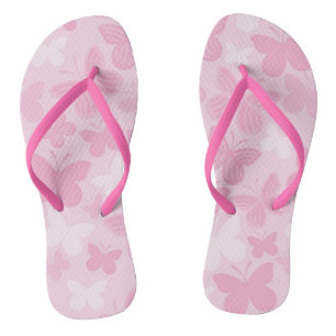 Butterfly-patroon 2 teenslippers