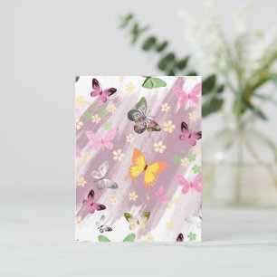 Butterfly Patroon 7 Briefkaart
