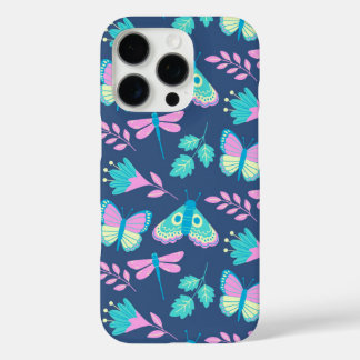 Butterfly-patroon iPhone 16 Pro Hoesje