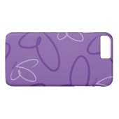 Butterfly-patroon Case-Mate iPhone Case (Achterkant (Horizontaal))