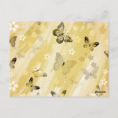 Butterfly Pattern 10 Briefkaart (Achterkant)