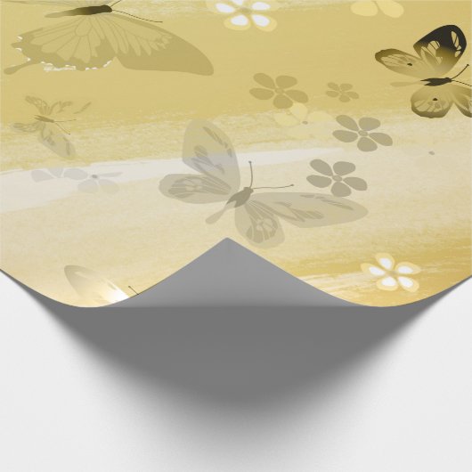 Butterfly Pattern 10 Cadeaupapier (Hoek)