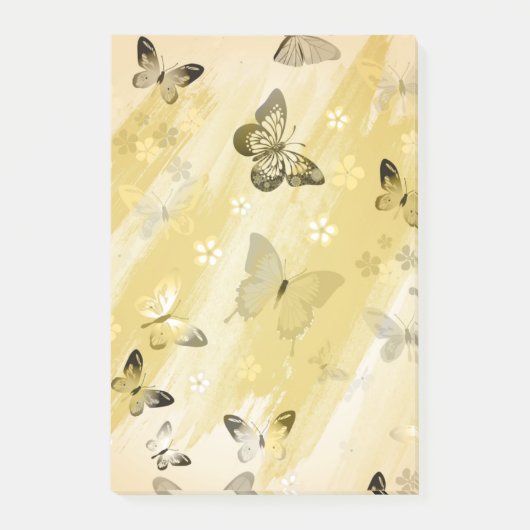 Butterfly Pattern 10 Post-it® Notes (Voorkant)