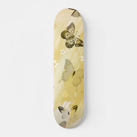 Butterfly Pattern 10 Skateboard (Voorkant)