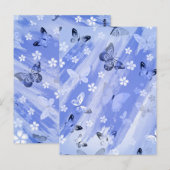 Butterfly Pattern 13 Briefkaart (Voorkant / Achterkant)