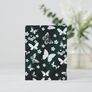 Butterfly Pattern 14 Feestdagenkaart