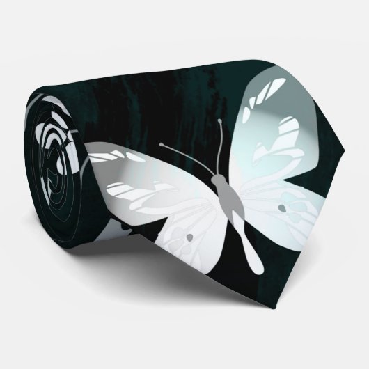 Butterfly Pattern 14 Stropdas (Opgerold)