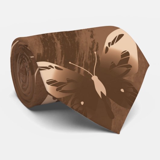 Butterfly Pattern 15 Stropdas (Opgerold)