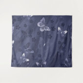 Butterfly Pattern 17 Wandkleed (Voorkant (horizontaal))