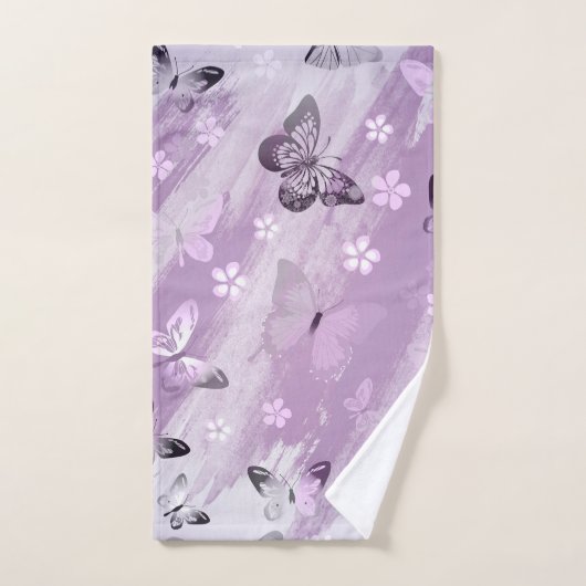 Butterfly Pattern 8 (Serviette à main)