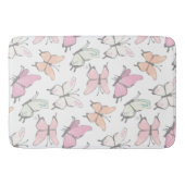 Butterfly Pattern Badmat (Voorkant)