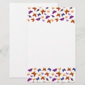 Butterfly Pattern Briefpapier (Voorkant / Achterkant)
