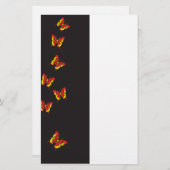 Butterfly Pattern Briefpapier (Voorkant / Achterkant)