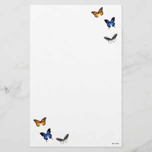 Butterfly Pattern Briefpapier