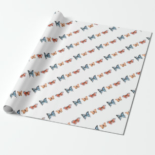 Butterfly Pattern Cadeaupapier
