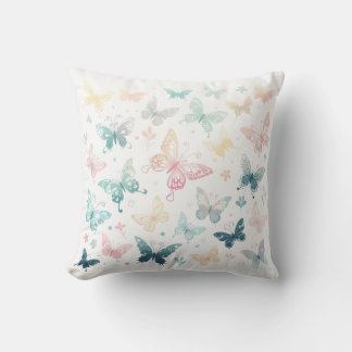 Butterfly Pattern Design voor Charmante Home Decor Kussen