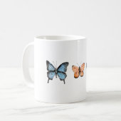 Butterfly Pattern Koffiemok (Voorkant links)