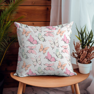 Butterfly Pattern Kussen