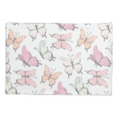 Butterfly Pattern Kussensloop (Achterkant)