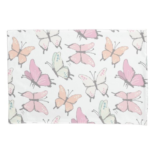 Butterfly Pattern Kussensloop (Voorkant)