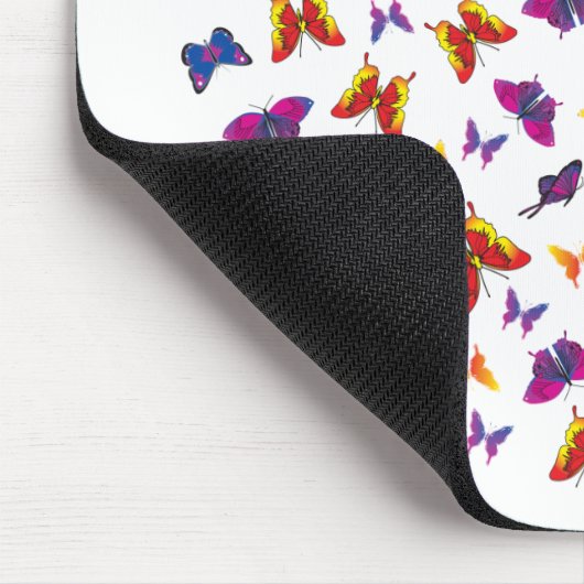 Butterfly Pattern Muismat (Hoek)