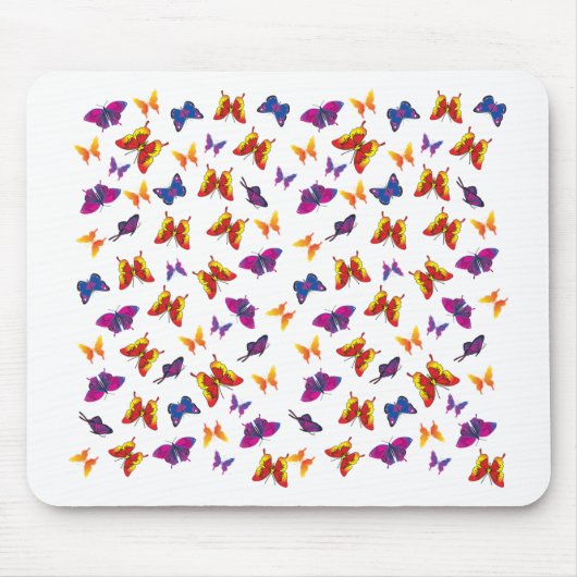 Butterfly Pattern Muismat (Voorkant)