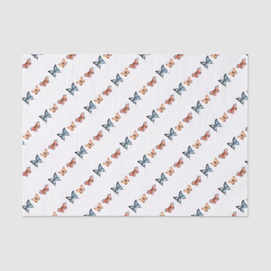 Butterfly Pattern Tissuepapier (Voorkant)