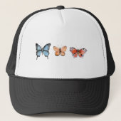 Butterfly Pattern Trucker Pet (Voorkant)