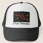 Butterfly Pattern Trucker Pet (Voorkant)