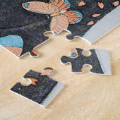 Butterfly patterned Kimono, Goyō Hashiguchi Legpuzzel (Zijkant)
