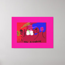 Butterfly People Canvas Afdruk