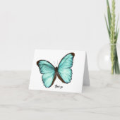 Butterfly Persoonlijke bedankt - Kaart (Voorkant)