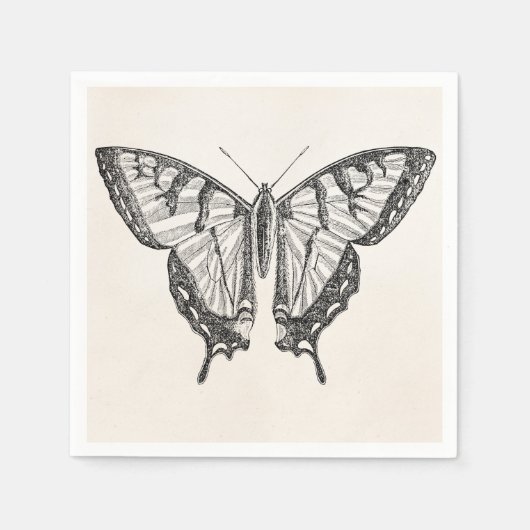  Butterfly persoonlijke Butterflies Insect Servetten (Voorkant)