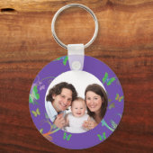 Butterfly/ Photo Sleutelhanger (Voorkant)