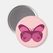 Butterfly Pinks Magneet (Voorkant / Achterkant)