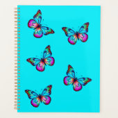 Butterfly Planner Aqua Blue (Voorkant)