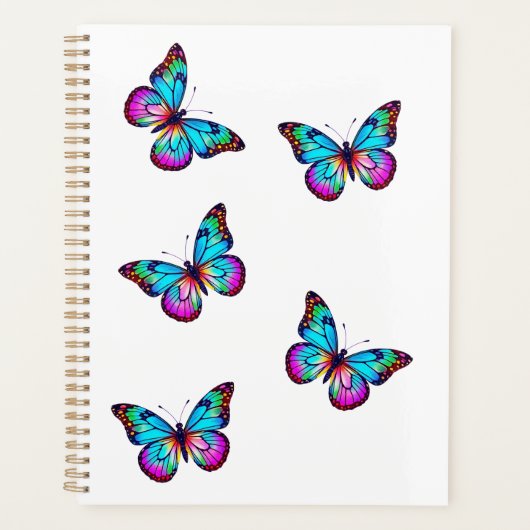 Butterfly Planner Wit (Voorkant)
