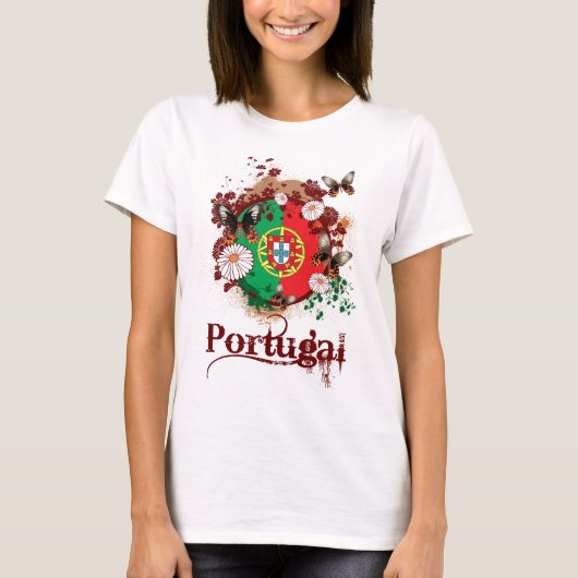 Butterfly Portugal T-shirt (Voorkant)