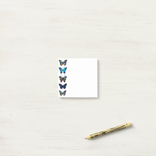 Butterfly Post-it® Notes (Op bureau)