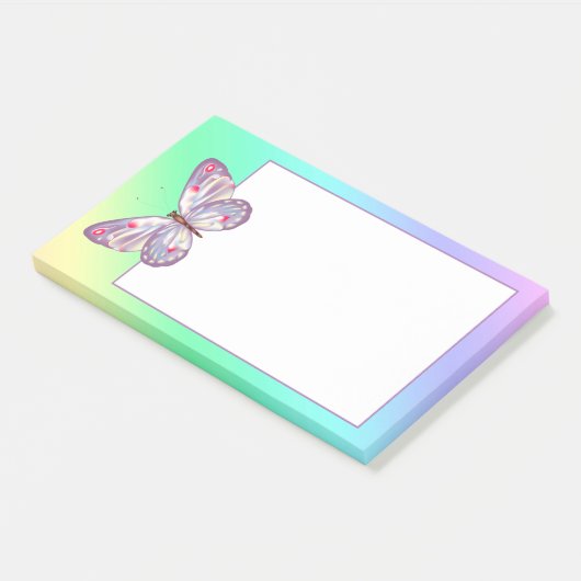 Butterfly Post-it® Notes (Schuin)