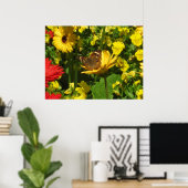 Butterfly Poster (Thuiskantoor)