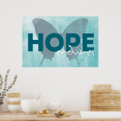 Butterfly Poster (Keuken)