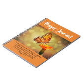 Butterfly Prayer Journal Notitieboek (Linkerzijde)
