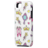 butterfly princess Case-Mate iPhone case (Achterkant Links)