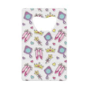 butterfly princess kredietkaart flessenopener