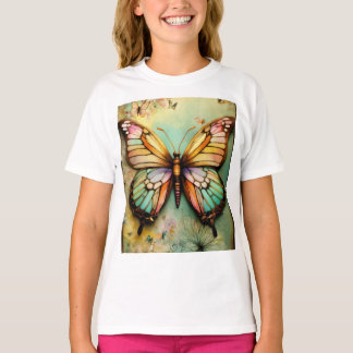 Butterfly Print T-shirt – Stijlvol en comfortabel