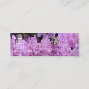 Butterfly-profielkaart Mini Visitekaartje