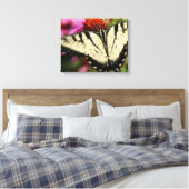 Butterfly Quad Canvas Wrap (Insitu (Slaapkamer))