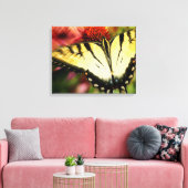 Butterfly Quad Canvas Wrap Afdruk (Insitu (Woonkamer))