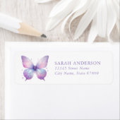 Butterfly Return Address Labels (Insitu)